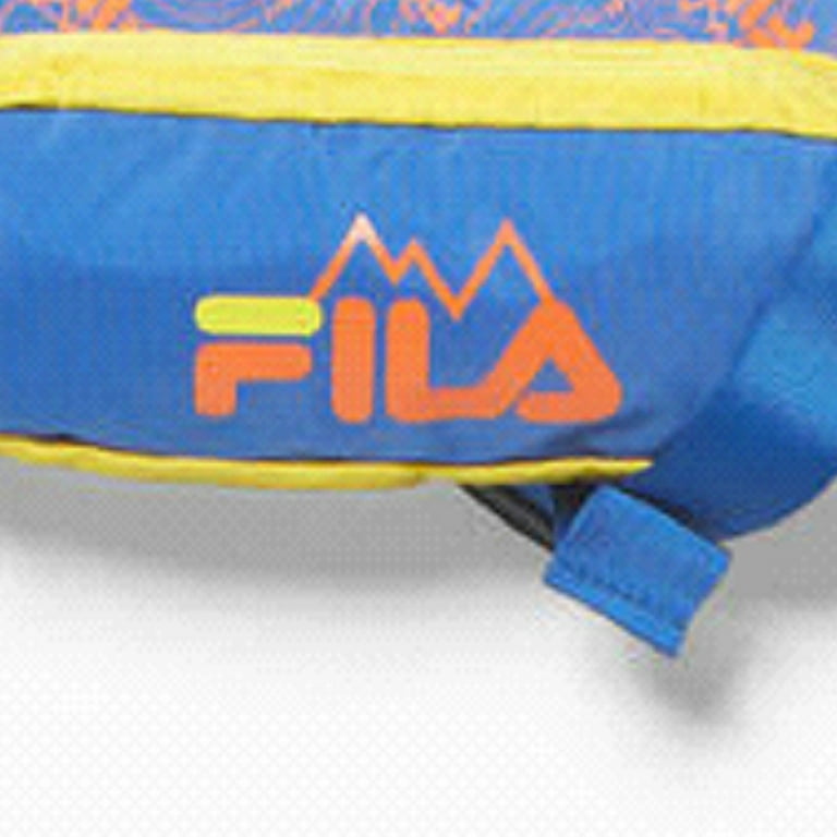 FILA Trail Sling Fanny Pack Prince Blue Yellow Orange Walmart