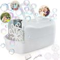 thumbnail image 1 of Bubble Machine, Automatic USB Wedding Scene Bubble Props, White, 1 of 5