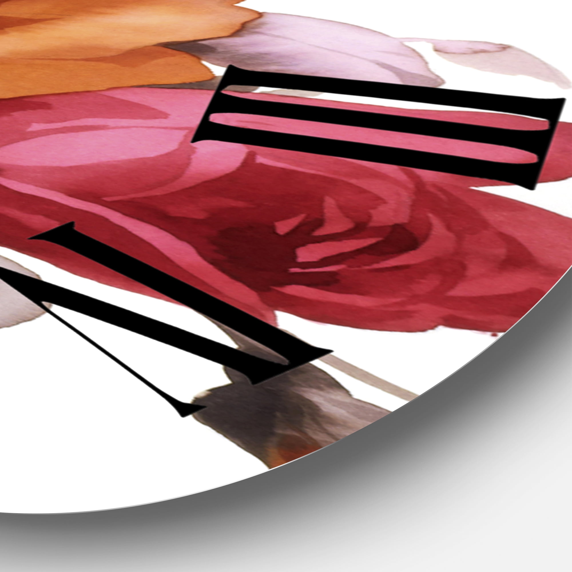 Designart 1 in Quartz Traditional Wall Clock