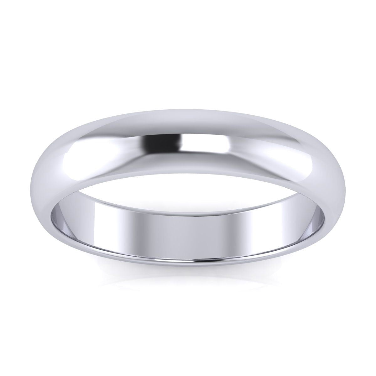 Flat Plain Wedding Band SOLID .925 Sterling Silver All sizes 4-14 TOP SELLER! 