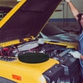 thumbnail image 3 of Miangastore 2Pcs Oil Splatter Guard Oil Drain Splash Pad Round Oil Change Mat No Splatter Pad Car Oil Changing Transmission Drain Pan Pad, 3 of 8