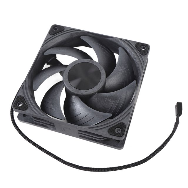Ventilador De Caja, Ventilador De Refrigeración De Caja Control De Temperatura Inteligente De Poco Ruido 12V Para Computadora