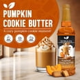 thumbnail image 2 of Syruvia Coffee Syrup, Pumpkin Cookie Butter Flavored Syrup for Drinks, Lattes, and Desserts – 25.4 fl oz, 2 of 6