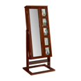 thumbnail image 2 of Powell 144-072C Cheval Photo Armoire, Cherry, 2 of 5