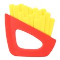 thumbnail image 3 of Juguete mordedor, juguete para morder con forma de papas fritas para bebés, juguete para morder para niños, rendimiento finamente ajustado, 3 of 14