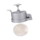 thumbnail image 5 of Prensa ajustable para hamburguesas, molde para carne de res, utensilio antiadherente de aleación de aluminio Paquete B, 5 of 9