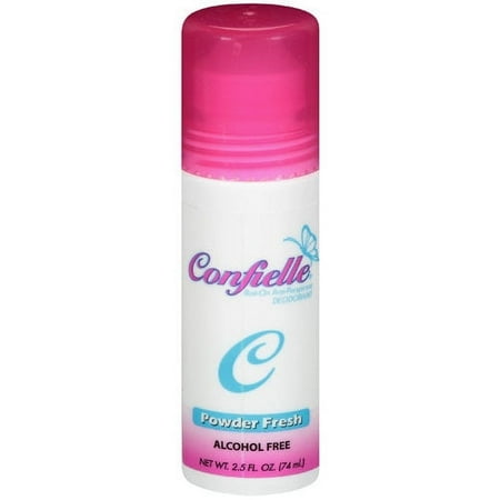 Confielle Antiperspirant Deodorant Powder Fresh Roll on 2.5 oz