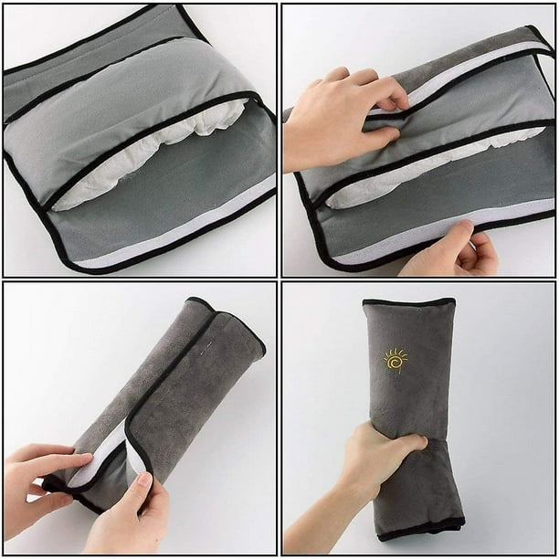 2 Pieces Belt Pads Sleeping Pillow Neck Support For Children Car