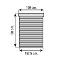 thumbnail image 4 of Persiana Stor Planet 160x180 cm Duolux  Enrollable Gris, 4 of 4