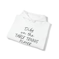 thumbnail image 4 of Table Tennis Player Wife Girlfriend Hoodie, Gifts, Hooded Sweatshirt, 4 of 4