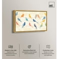 thumbnail image 2 of Colorful Birds II Canvas Farmhouse Classic by Art Remedy, Gold Frame, 30" x 20", 2 of 7