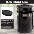 thumbnail image 3 of Primula Logan 1.6 qt Black/Clear Cold Brew Coffee Maker, 3 of 8