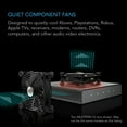 thumbnail interactive-video image 1 of AC Infinity MULTIFAN S3-P – Quiet 120mm USB Cooling Fan For AV Cabinets, DVR, XBOX – 52 CFM 1 of 2