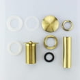 thumbnail image 4 of Gold Basin Faucet Sink Drain Stopper Without Overflow, Pop Up Basin Basin, 4 of 5