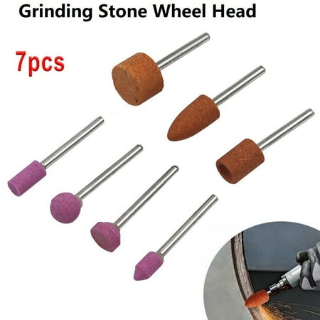 

7pcs/set Abrasive Mounted Stone For Rotary Tools Grinding Stone Wheel Head