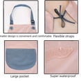 thumbnail image 4 of Delantal infantil impermeable y resistente al aceite, ropa estampada para pintar, ropa para niños de jardín de infantes, de edad media y grande, ropa para cubrir clases de pintura para bebés, 4 of 5