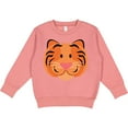 thumbnail image 2 of Inktastic Tiger Face Toddler Sweatshirt, 2 of 4