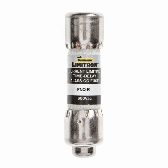 Eaton Bussmann Fuse,600VAC,Cyl,CC,5.6A,Non-Indicating FNQ-R-5-6/10