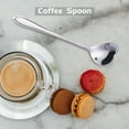 thumbnail image 3 of Travelwant 12Pcs/Set Mini Coffee Spoon, Demitasse Spoon, Teaspoon, Stainless Steel Stirring Spoon Espresso Spoons for Tea, Dessert, Cocktail, Appetizer,Heart-Shaped Spoon, 3 of 7