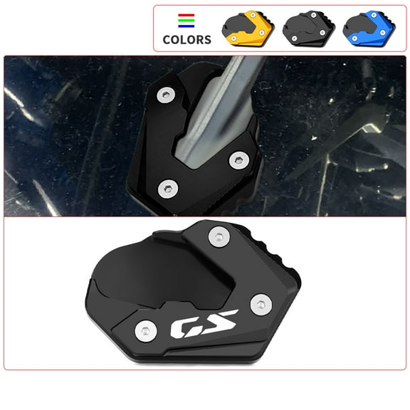 Wooxiu Motorcyle Kickstand Shoes Fit for B.M.W R1300GS / Adventure 2024 2025 CNC Foot Side Stand Enlarge Extension Pad gs 1300 r1300gsa Accessories