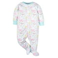 thumbnail image 5 of Onesies Brand Baby Girl Sleep 'n Play Footed Pajamas, 4-Pack, Sizes Newborn-6/9 Months, 5 of 7