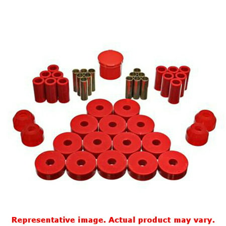 UPC 703639259695 product image for Energy Suspension Independent Rear Suspension Bushing Set 2.18104R Red Fits:JEE | upcitemdb.com