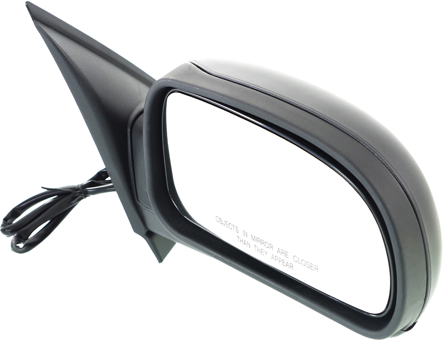 Mirror Compatible With 2002-2009 Chevrolet Trailblazer Gmc Envoy Right Passenger Side Heated Textured Black Kool-Vue