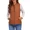 Orange, variant on Women's Vests - Padded Puffer Lightweight Sleevesless Vest for Women, Stand Collar Quilted Gilet with Zip Pockets