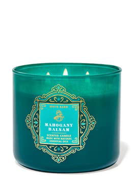 2 Bath & Body Works BIG ISLAND BAMBOO Scented 3 WICK FILLED GLASS Candle 14.5oz 