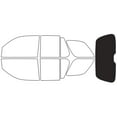 thumbnail image 2 of Rvinyl Window Tint Kit Compatible with Oldsmobile Bravada 2002-2004 - Rear Windshield Precut Kit -, 2 of 8
