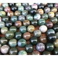 thumbnail image 3 of MATROOY 20 Pieces Natural Indian Agate Quartz Ball 0.5" Quartz Crystal Sphere Palm Stone, 3 of 9