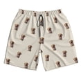 thumbnail image 3 of Uemuo Labrador Retriever Dog Pattern Men's Swim Trunks Hawaiian Beach Bathing Suit Swimsuits Beach Quick-Dry Shorts with Pockets-XX-Large, 3 of 9