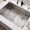 28‑1/4" x 14‑1/4", variant on L‑Shaped Stainless Steel Sink Rack, Sink Protectors for Kitchen Sink, No Drain Hole Sink Bottom Grid, Foldable Anti‑Slip Kitchen Sink Protector Grid for Kitchen Sink
