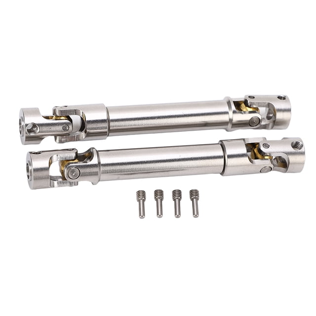 2 uds RC eje de transmisión de acero inoxidable M4 para 1/10 RC Crawler para Traxxas para Axial SCX10 II 91mm YUNYI BRAND Deportes