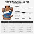 thumbnail image 5 of Pofeuu Shark With Sunglasses and Lobste Print Sports Bra for Women Sexy Vest Yoga Running Gym Fitness Crop Bras Tops-X-Large, 5 of 8