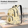 thumbnail image 7 of Yspwyqan Kids Backpack Set for Elementary, Backpack and Lunch Box Set 4 Piece, Cute Bee 600D Polyester Casual Daypack with Water Bottle Bag for Ages 8-15, 7 of 7