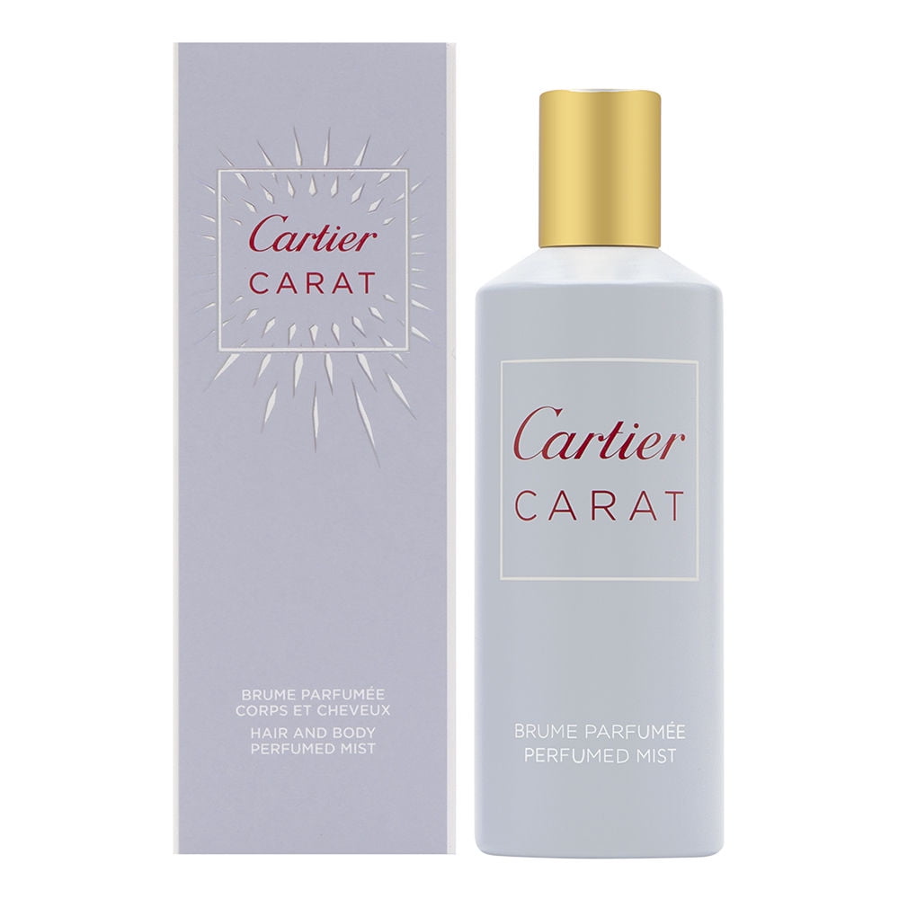 cartier carat hair and body mist
