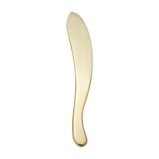 Herramienta facial Gua Sha, herramienta de masaje Gua Sha multifuncional y ligera de latón 19 centímetros