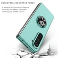 thumbnail image 6 of For Samsung Galaxy Z Fold 7 Case, Heavy Duty Military Drop Cases Ring Kickstand Magnetic Car Mount Shockproof Bumper Armor Anti-Scratch Phone Case for Samsung Galaxy Z Fold 7, Skyblue, 6 of 8