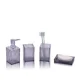 thumbnail image 1 of Xiao Hua Juego de accesorios de baño - 4 piezas grises Juegos de accesorios de baño completos, 1 of 4