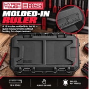 Hyper Tough Hyper Stack 1-Drawer Plastic Tool Box, Black, Compatible with Hyper Stack System