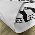 thumbnail image 5 of Ambesonne Hunting Place Mats Set of 4, Man Lance, Standard Size, Black White, 5 of 6