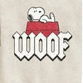 thumbnail image 3 of Peanuts - Woof Snoopy - Toddler And Youth Crewneck Fleece Sweatshirt, 3 of 6