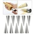 thumbnail image 1 of Advancent Kitchen Cream Horn Cones Molds Pastry Mould Cream Mold 10pcs Type2 NO2, 1 of 1