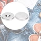 thumbnail image 1 of Kit de broches de lona de 500 juegos ANGGREK Botones redondos cubiertos de Aluminio, 1 of 8
