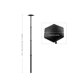 thumbnail image 4 of Varilla De Soporte Para Bolsa De Golf Varilla de soporte para bolsa de golf, longitud ajustable, soporte para palos de Golf, varilla de columna vertebral, 4 secciones, 4 of 9