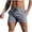 Gray, variant on JIUKE Men Running Shorts Elastic Waist Drawstring Workout Summer Quick Dry Athletic Sweat Shorts
