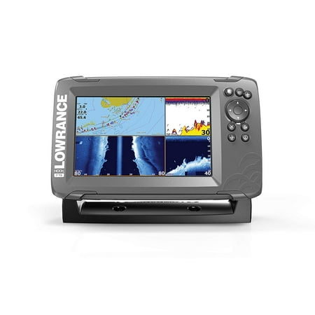 Lowrance HOOK2 7 - 7-inch Fish Finder with TripleShot Transducer and US / Canada Navionics+ Map