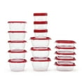 thumbnail image 4 of Rubbermaid TakeAlongs Food Storage Containers, Ruby, 32-Piece Lunch and Meal Prep Set, 4 of 5