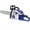 Blue, variant on Yedigre 58cc 2-Cycle Gas Chainsaw with 20-Inch Bar - Handheld Logging Tool for Wood Cutting & Tree Trimming | Safety Chain & Anti-Vibration System | Quick-Start Technology